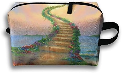 Heaven Hell Painting- Travel Bag Toiletries Bag Phone Coin Purse Cosmetic Pouch Pencil Case Tote Multifunction Organizer Storage Bag
