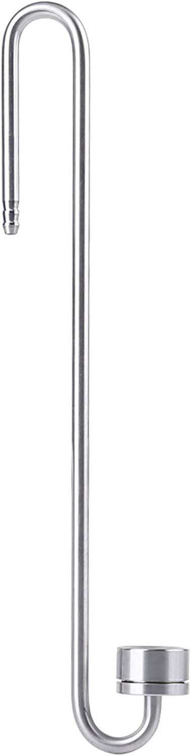 KUIDAMOS Stainless Steel CO2 Diffuser,Carbon Dioxide Diffuser with U-Shape Connecting Tube,for Aquarium Planted Tank,25cm,30cm (M(250mm)