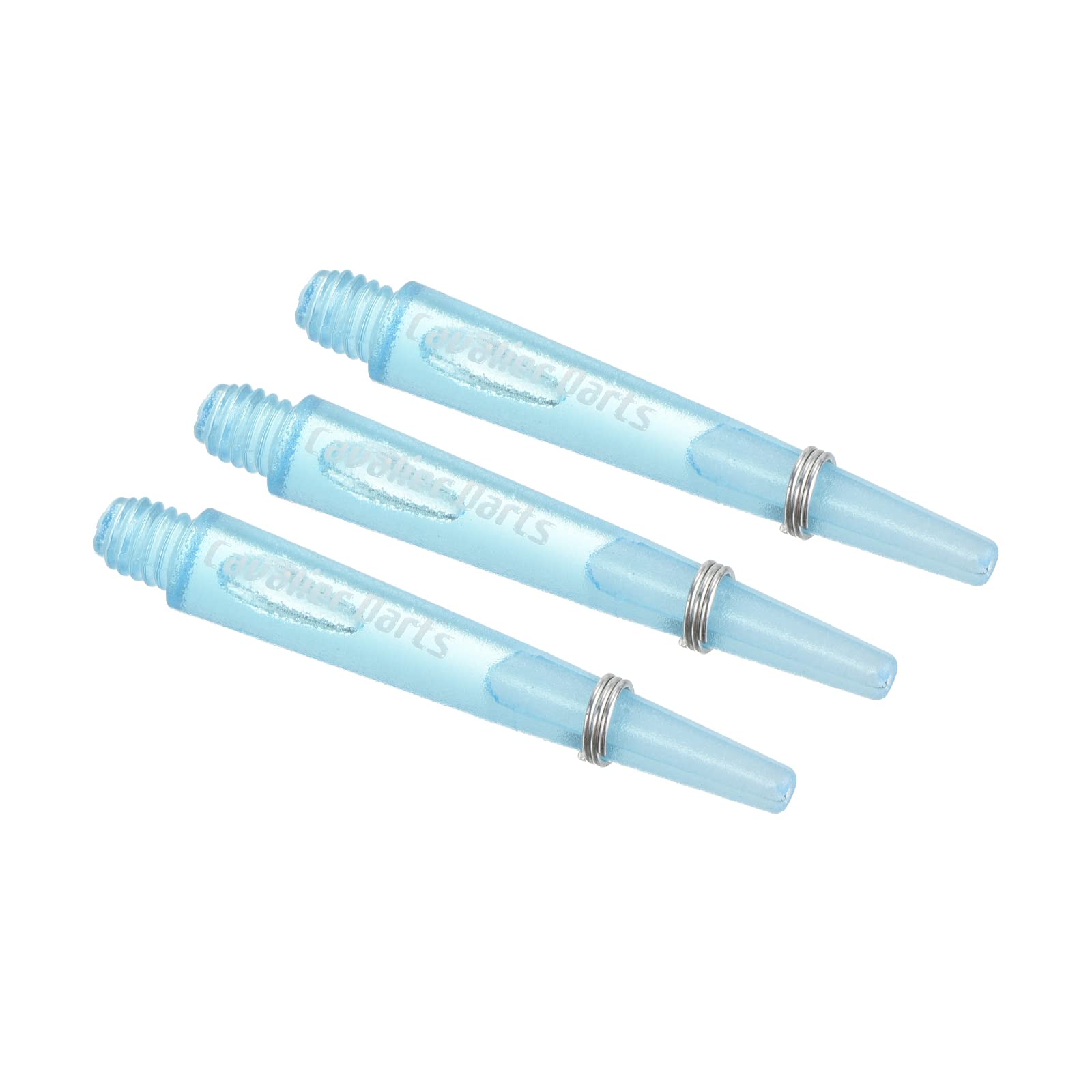 PATIKIL 35mm Dart Shafts, Medium 2BA Thread Plastic Dart Stems Dart Accessories for Steel Tip - 3 Pack (Blue)