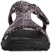 Skechers Women's Reggae Python Dress Sandal, Black Python, 8 M US