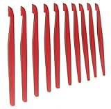Ten Tupperware Citrus Peelers - RED