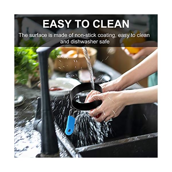 Epoch-Making-2PCS-Fried-Egg-Rings-with-Anti-Scalding-Handle-Food-Grade-Stainless-Steel-Non-Stick-Mould-for-Frying-Pancakes-Meat-Pie-Hamburger-Sandwich Epoch-Making 2PCS Fried Egg Rings with Anti-Scalding Handle Food Grade Stainless Steel Non Stick Mould for Frying…