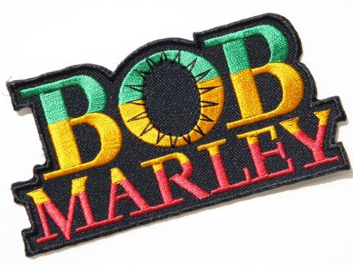4.25" x 2.25"bob marley rasta music band logo…