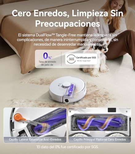 Freo Z10 Pro Robot Aspirador y Friegasuelos, Estación Todo en Uno — foto 6 de 8