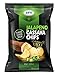 Jans Root Chips, Jalapeño Cassava Chips 3 Oz – Pack of 1 | Crispy Yuca, Spicy Jalapeno Snack Alternative to Potato Chips, Gluten Free, Non-GMO, Kettle Cooked Root Vegetable Chip