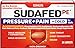 Sudafed PE Pressure Plus Pain Cold Caplet, 24 Count