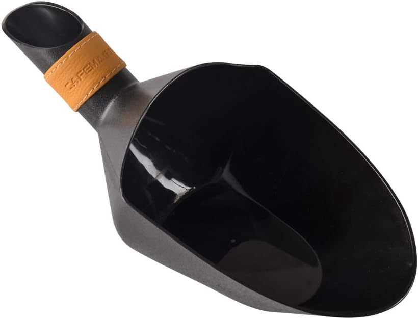 CAFEMASY Coffee Bean Shovel Scoop Capacity of 1KG/2.2LB ABS Plastic Coffee Bean Measuring Scoop