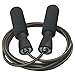 YZLSPORTS Professional Adjustable Steel Wire Jump Rope with Carrying Pouch by Fitness Factor Ergonomic,Durable,Easy to Adjust Premium Jump Rope All Heights and Skill Levels