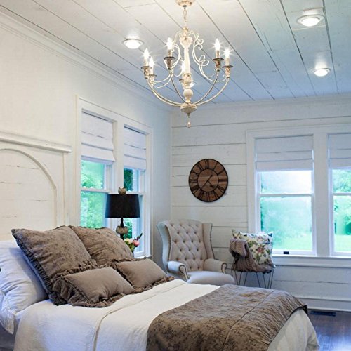 image for Ascher E12 LED Classic Candelabra Clear Light Bulb 4W, 470lm Equivalen