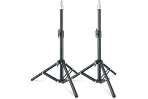 LINCO Lincostore Zenith 30 Inch Mini Light Stand Set of Two Photography Back Light Stands for Relfectors, Softboxes, Lights, Umbrellas, Backgrounds