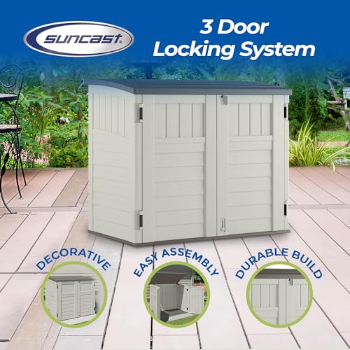 Suncast BMS2500 53 X 31.5 X 45.5 Horizontal 34 Cubic Feet Resin Outdoor