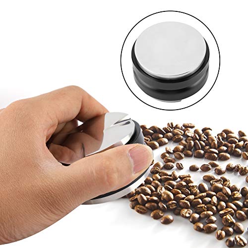 Pressino per caffè a doppia testa da 58 mm, pressa per caffè espresso in altezza regolabile in alluminio 2 in 1… - immagine 3