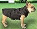MIGOHI Dog Jackets for Winter, Windproof Waterproof Reversible Dog Coat for Cold Weather, British Style Plaid Warm Dogs Vest for Small Medium Large Dogs, Red, XXXL