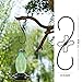 BOLITE Bird Feeder Hanger, Metal Plant Hanger Heavy Duty S Hook for Hanging Bird Feeders, Birdbaths, Plants, Ornaments and More, 1 Pack