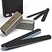 100/180 10 Pack Nail File/Emery Board with 2 Piece Buffer Block Set - for Smooth & Shiny Nails - Home or Professional Manicure/Pedicure Kit