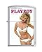 Zippo Playboy Cover July 1964 Pocket Lighter, Satin Chrome