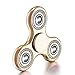 Xiangfeigao Triangle Hand Fidget Spinner Fingertip Gyro Anxiety Toy Gold