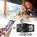 TEC.BEAN 4K Action Camera, 16MP WiFi Waterproof Camera 2inch LCD Sports Camera 170° Wide-Angle Lens Action Cam, 2pcs Rechargeable Battery and Accessories Kits