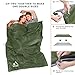 Ultra-Lightweight Sleeping Bag Terra Hiker with Extended Length and Compression Bag for Camping, 30 x 76 inches (W x D), 1.65 lbs