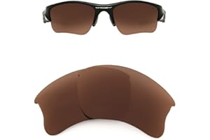 HEYDEFO Mirror Polarized Replacement Lenses for Oakley Flak Jacket XLJ Sunglasses-Multi Options