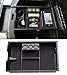 for Dodge RAM Center Console Organizer,Jaronx Storage Box for Dodge RAM 1500 (2009-2018) and 2500/3500 (2010-2018),Armrest Organizer Tray + Coin Holder (Full Console w/Bucket Seats ONLY)