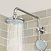 Euphoria 25 In. Retro-Fit 1-Spray Hand Shower and Showerhead Bundle - 2.5 Gpm
