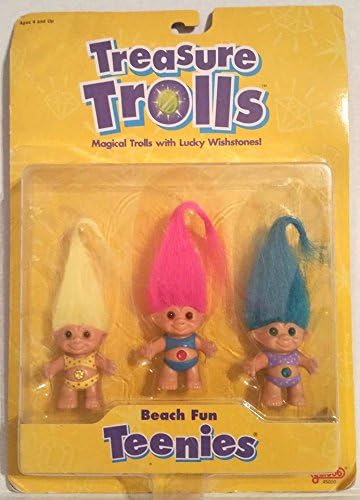 Treasure Troll Teenies Beach Fun