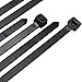 Cable Zip Ties Heavy Duty 26 Inch, Strong Large Black Zip Ties with 200 Pounds Tensile Strength, 50 Pieces, Long Durable Nylon Black tie wraps, Indoor and Outdoor UV Resistant, Quality Cable Ties primary