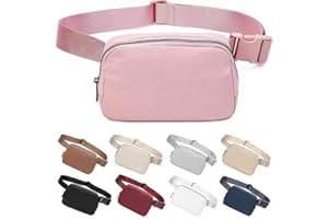 vshougou Belt Bag for Women Fanny Pack Dupes, Fashion Crossbody Waist Pack Bag with Adjustable Strap, Everywhere Belt Bag for