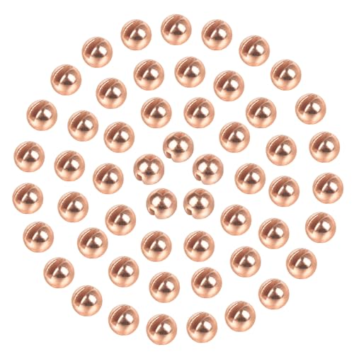 MUUNN 150pcs Tungsten Slotted Beads for Fly