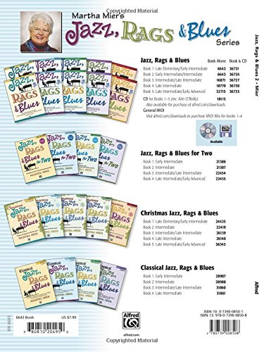 Jazz, Rags & Blues, Book 2 (Alfred's Basic Piano Library) - //medicalbooks.filipinodoctors.org