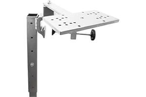 Fish Finder Bracket,360 Rotating Height-Adjustable Marine Supplies - Portable Depth Finder Mount | for Boat Outdoor Water Pad