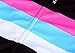 WOSAWE Women Short Sleeve Cycling Jersey ONLY, ColorShine, Size L