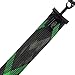 SF Standard Casting Fishing Rod Cover Rod Sock Rod Sleeve (New Green/Black/2PCS)