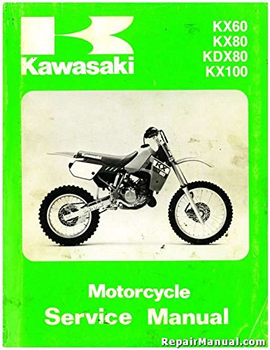 U99924-1094-02 Used 1988-1993 Kawasaki KX60 KX80 KDX80 Service Manual
