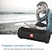 Pushingbest Carrying Case for JBL Flip 4 Bluetooth Speaker Durable Silicone for Easy Carrying （Black）