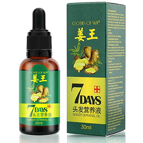 Natural Vine Hair Growth Oil, Ginger Germinal Oil, Hair Growth Serum, 2019 Hair Growth Ginger Essential Oil, Hair Loss Treatment Hair Care for Men & Women