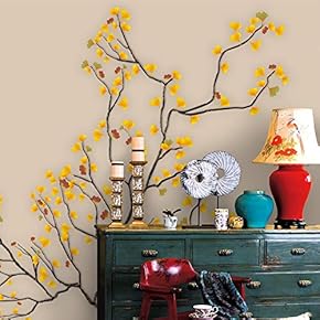 Wall Murals for Bedroom Chinese Style Removable Wallpaper Peel and Stick Wall Stickers - 66x96 inches