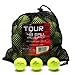 Color Various Brands Recycled Golf Balls in Mesh Bag (Yellow 48 Pack)