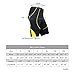 Santic Cycling Men's Shorts Biking Bicycle Bike Pants Half Pants 4D Coolmax Padded Yellow XL