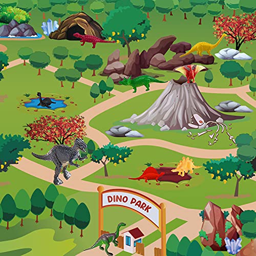 Mega Egg Dino Egg Dinosaurs Figure Toys 12 Different Dinosaurs in Jumbo Dino Egg Dig Kit Giant Dinosaur Dino Eggs Toys for Kids Educational Learning Archaeology Science STEM Gift for Girls Boys