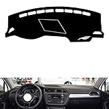 leather dash board cover mat Compatible with VW