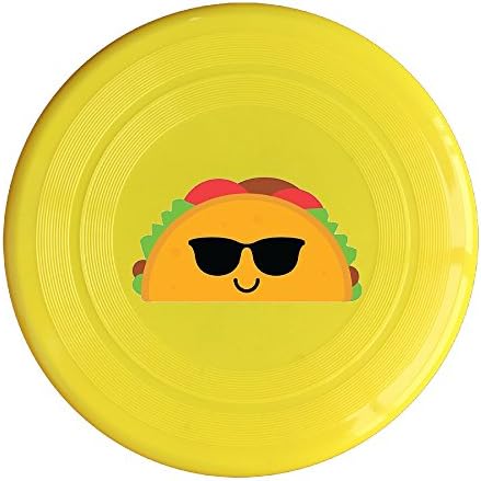Uhouq Taco Emoji Cool Sunglasses Ultimate Frisbee Size One Size Yellow