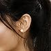 Premium 14K Gold Genuine Pearl Earrings For Women By IGFI- AAA Quality Handpicked Freshwater Cultured Pearl Buttons With Solid 14K Gold Post & Back- Chic Real Pearl Stud Earrings In Cute Box