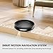Robot Vacuum Cleaner by KOIOS - I3 80% Higher Suction Robotic Vacuum Cleaner with Self-charging & Drop-sensing Technology, HEPA Filter for Pet Fur, 2600mAH Battery Long Time Floor Cleaner