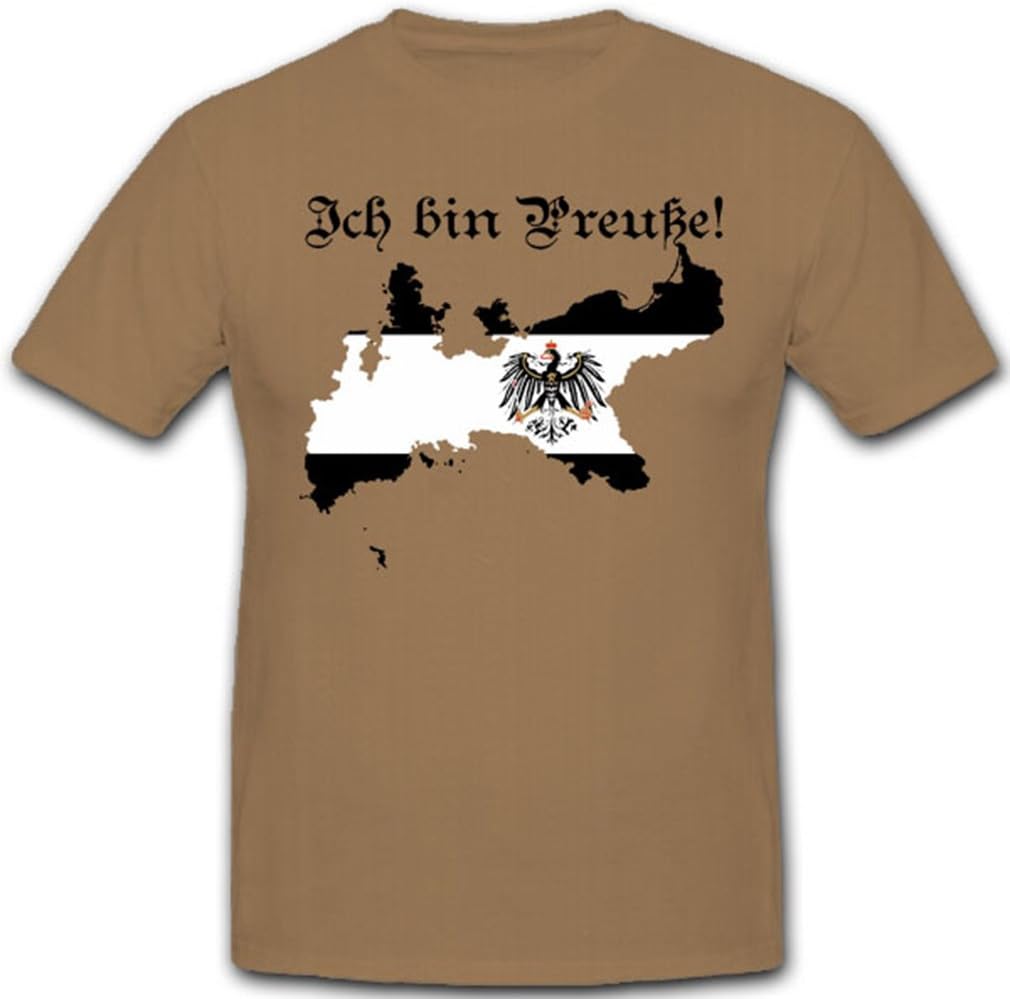 I am Prussian Flag map of Eagle German Friedrich The Great Potsdam