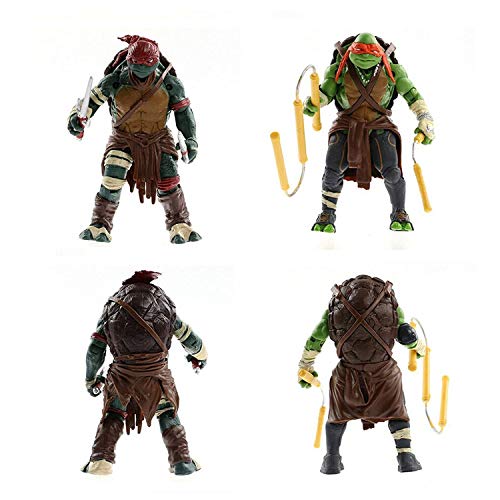 Peton Teenage Mutant Ninja Turtles Movie 5" Action Figure TMNT 4pcs/Lot Toys LY - Thumbnail 2