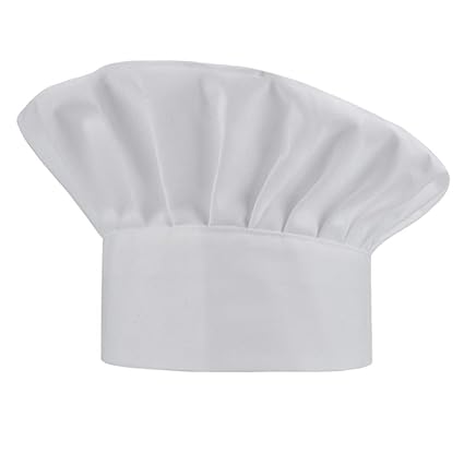 High New Chef Cook Pro Adjustable Soft Cap Elastic Kitchen Baker Quality Hat Restaurant Food Service Restaurant Food Service Uniforms Aprons