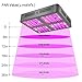 MAYGROW Reflector-Series 1200W LED Plant Grow Light, with Thermometer Humidity Monitor and Adjustable Rope, Full Spectrum Double Switch Plant Light for Indoor Plants Veg and Flower