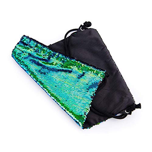 3 Drawstring+Reversible+Backpack+Glittering+Outdoors